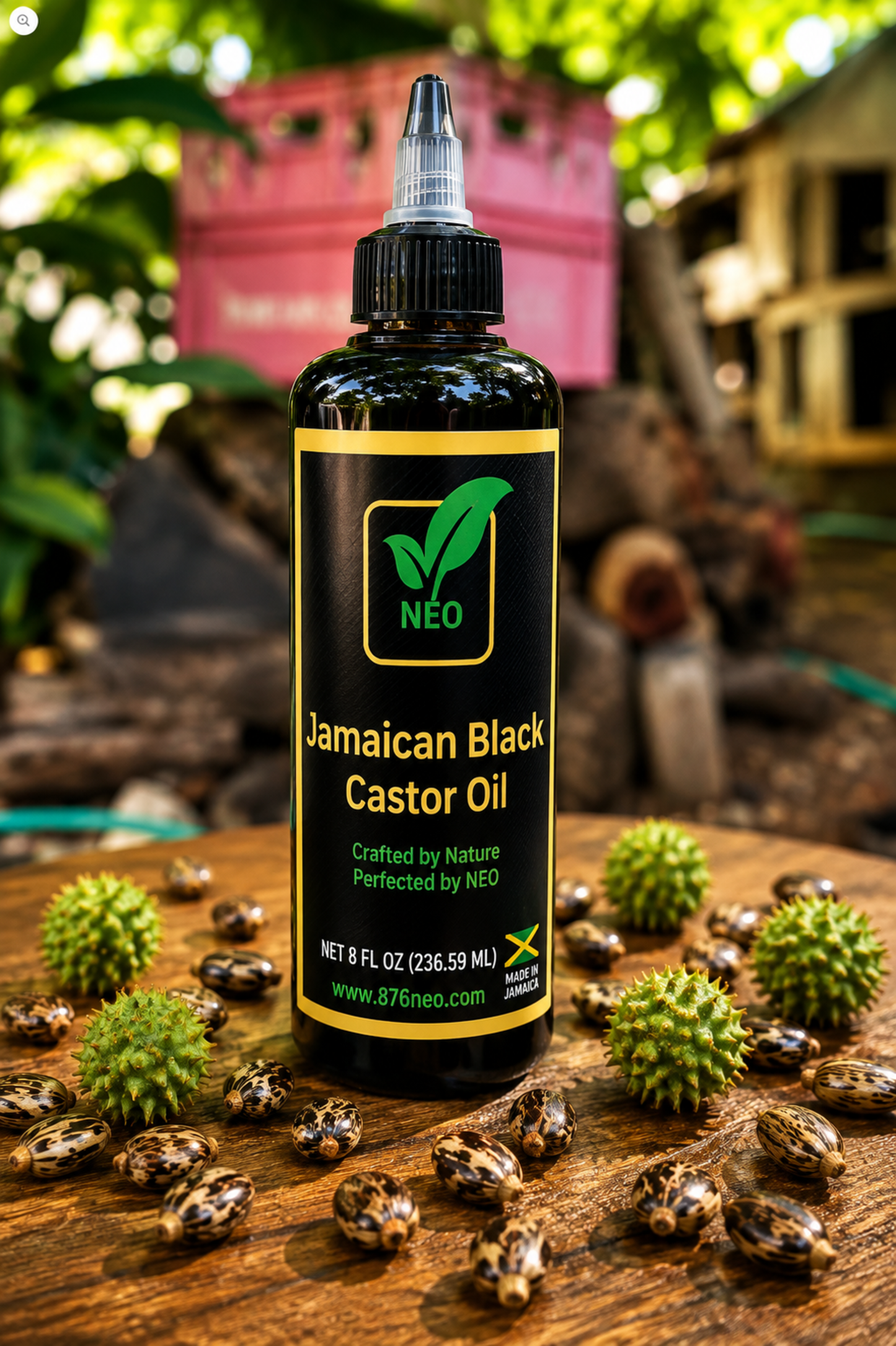 Jamaican Black Castor Oil (8 oz.)